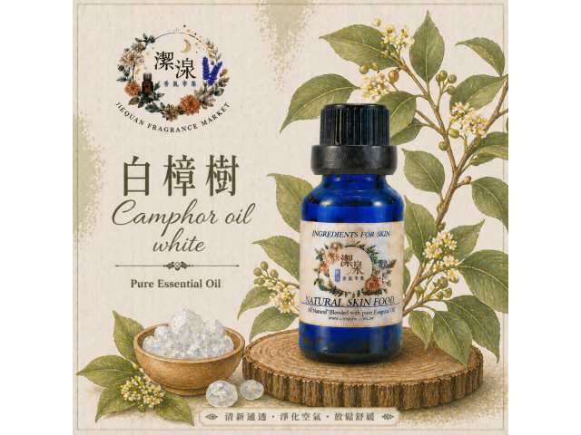 白樟樹Camphor oil white-10ml
